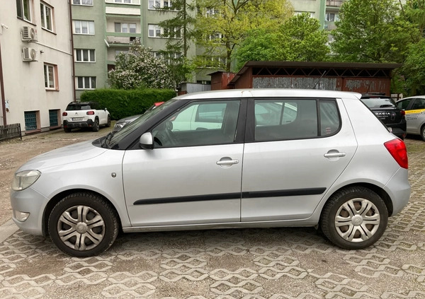 Skoda Fabia cena 9900 przebieg: 196041, rok produkcji 2013 z Kraków małe 92